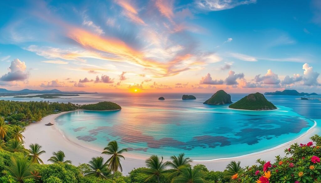 Karibik Inseln Panorama