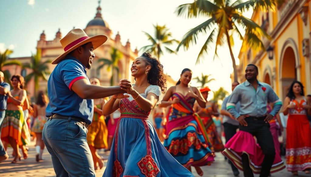 Merengue Tanz in der Dominikanischen Republik