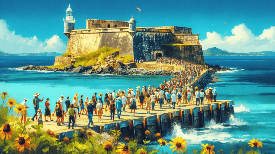 Besichtigung der Festung El Morro in San Juan – historisches Wahrzeichen