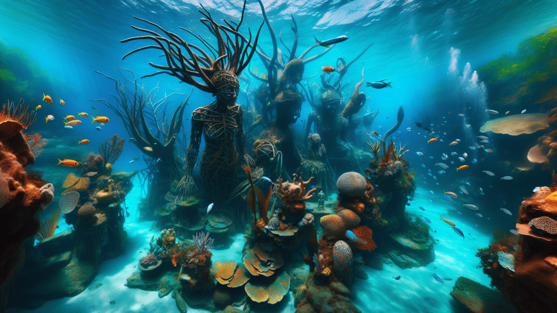 Besuch der Unterwasser Skulpturen im Grenada Marine Park – einzigartige Kunst unter Wasser