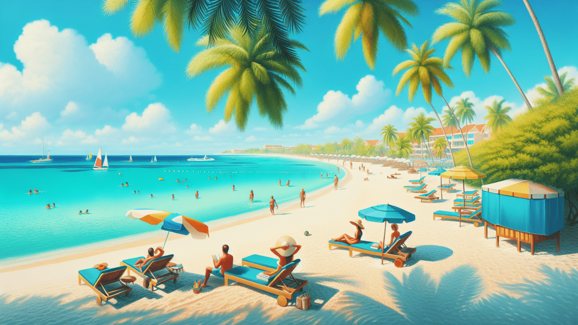 Entspannen an den Stränden von Eagle Beach auf Aruba – einer der schönsten Strände der Welt