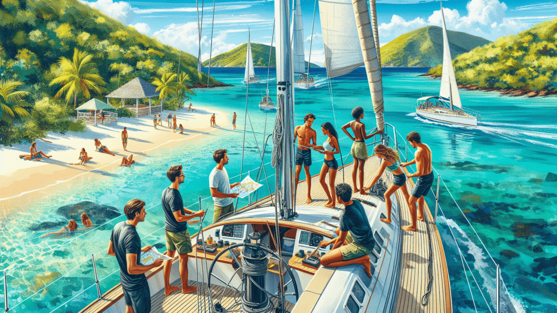 Teilnahme an einem Segelworkshop auf den British Virgin Islands – Segeltechnik erlernen