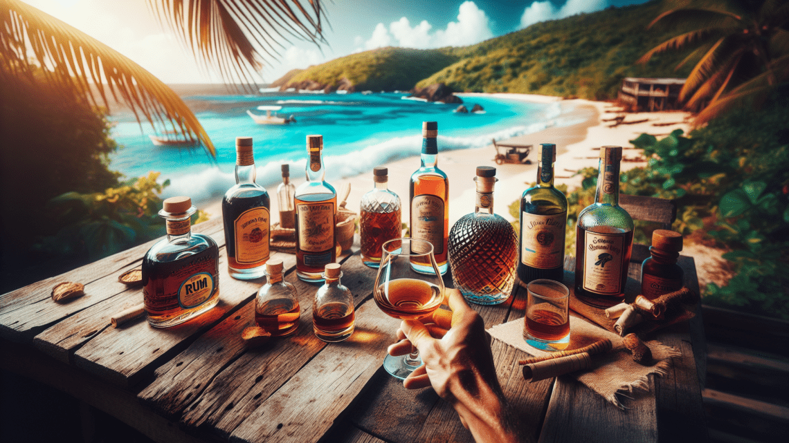 Teilnahme an einer Rumverkostung auf den British Virgin Islands – regionale Spezialität entdecken