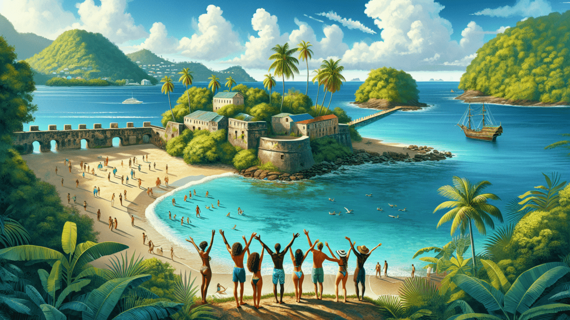Tour zu den Pigeon Island Nationalpark in Saint Lucia – Geschichte und Natur
