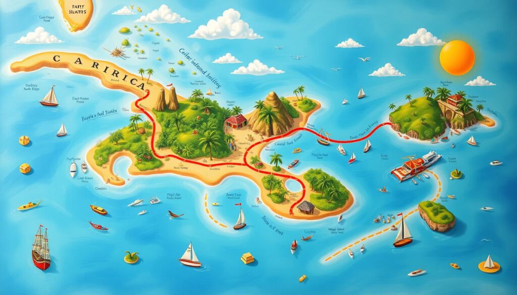 Karibik Rundreise Reiseroute