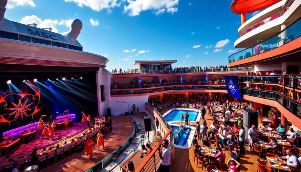 MSC Meraviglia Unterhaltung