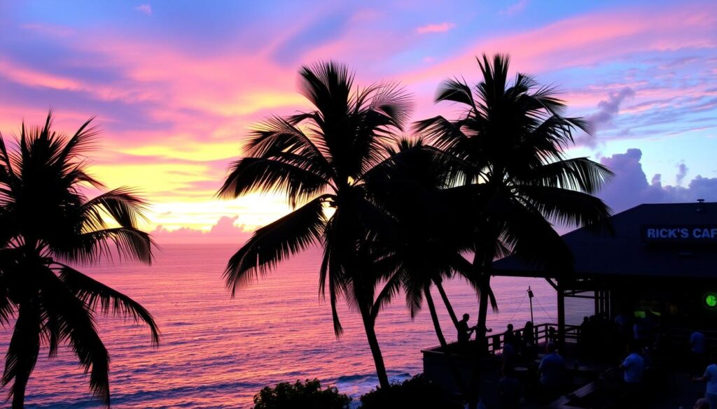 Rick's Cafe Negril Sonnenuntergang