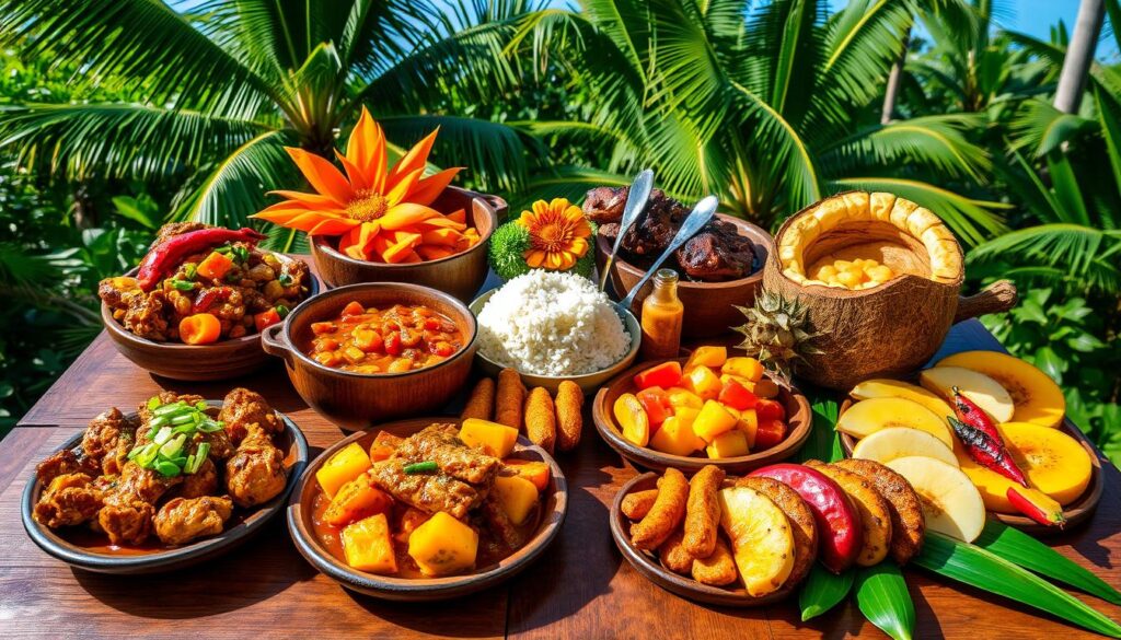 Jamaikanische Küche Spezialitäten