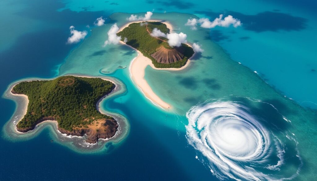 Karibische Inseln Klimavergleich