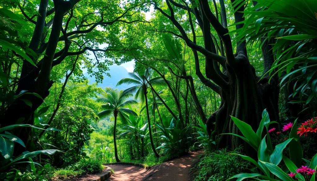 St Lucia Regenwald Wanderung