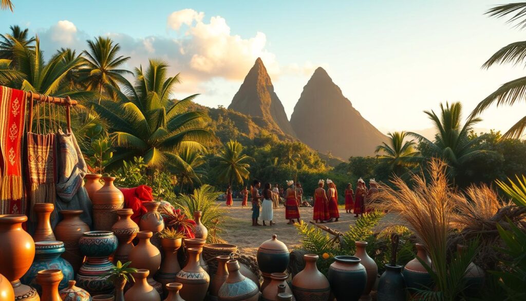 St. Lucia kulturelle Wurzeln