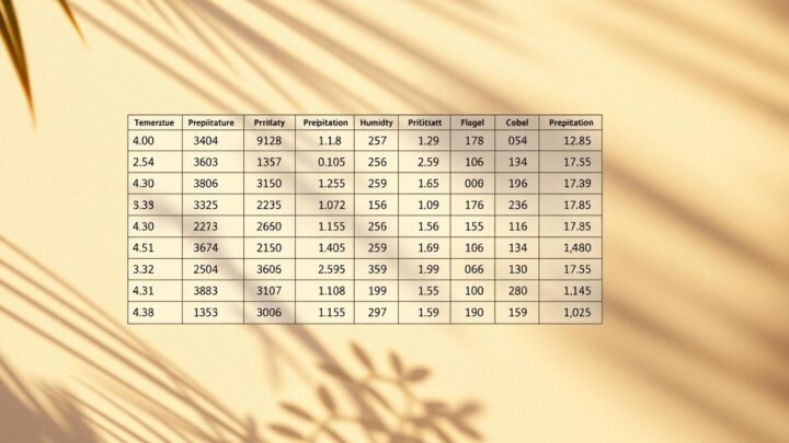 Klimatabelle Kuba – Wetter im Überblick