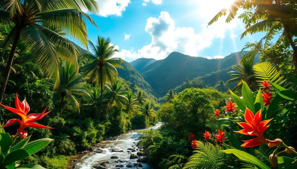 Regenwald in Grenada